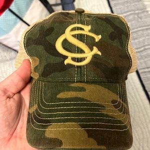 South Carolina Gamecocks camo trucker hat